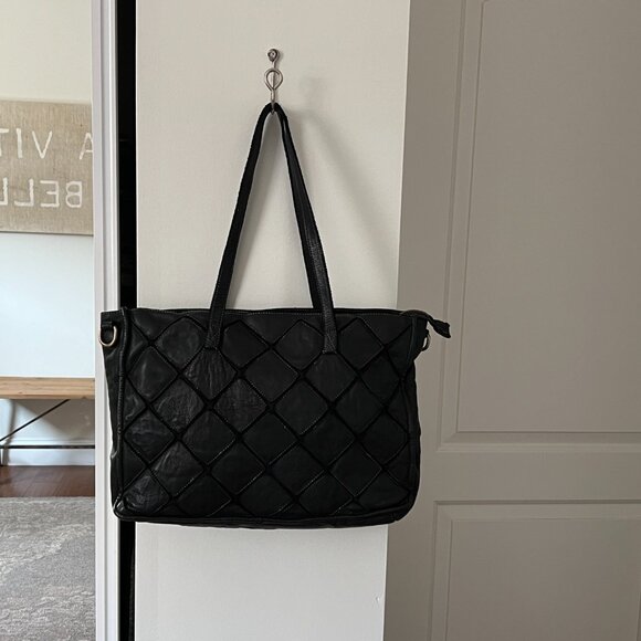 Italian Leather Tote - Picture 6 of 7